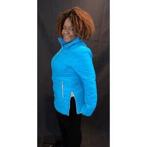 White Mark Curvy Straight Puffer Coat - NWT (Boutique)